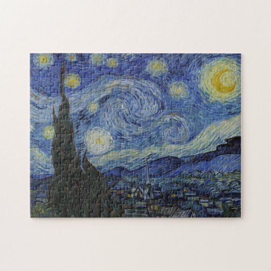 Puzzle Vincent Van Gogh, La Nuit étoilée (Horizontal)