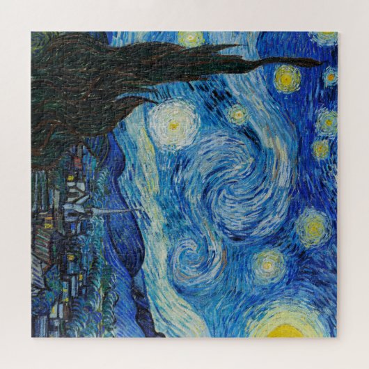 Puzzle Vincent Van Gogh La Nuit étoilée (Horizontal)