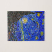 Puzzle Vincent van Gogh - la nuit étoilée (1889) (Horizontal)