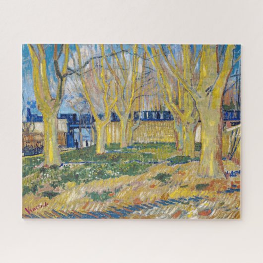 Puzzle Vincent van Gogh - Le Train Bleu (Horizontal)