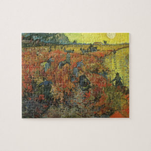 Puzzle Vincent van Gogh - Le vignoble rouge