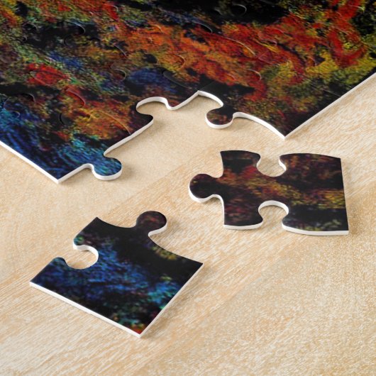 Puzzle Vincent Van Gogh Le vignoble rouge (Côté)