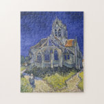 Puzzle Vincent Van Gogh, L'église d'Auvers<br><div class="desc">Vincent Van Gogh - L'église d'Auvers,  1890.</div>