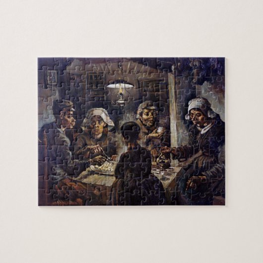 Puzzle Vincent Van Gogh Les mangeurs de pommes de terre A (Horizontal)