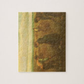 Puzzle Vincent van Gogh - Les paysans plantent des pommes (Vertical)