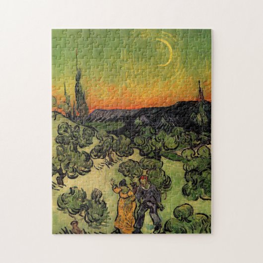Puzzle Vincent Van Gogh Moonlit Landscape (Vertical)