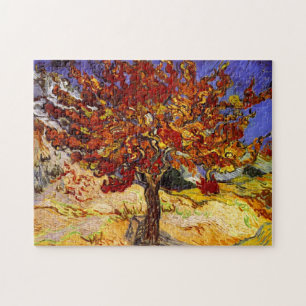 Puzzle Vincent Van Gogh Mulberry Tree Fine Art Painting