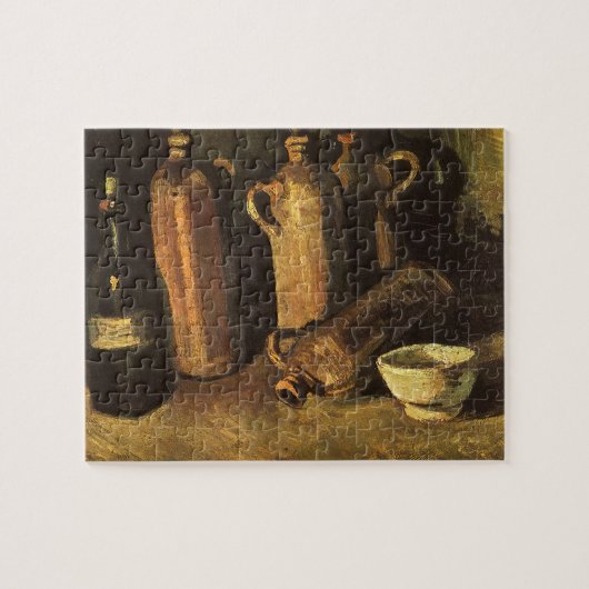Puzzle Vincent van Gogh - Nature morte avec 4 bouteilles (Horizontal)