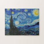 Puzzle Vincent van Gogh - Nuit étoilée<br><div class="desc">Vincent van Gogh - Nuit étoilée</div>