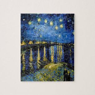 Puzzle Vincent Van Gogh Nuit Sur Le Rhône 1888