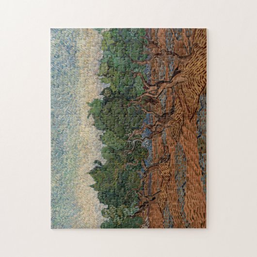 Puzzle Vincent van Gogh - Olive Grove (Vertical)