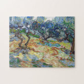 Puzzle Vincent van Gogh - Olive Trees: Bright blue sky (Horizontal)