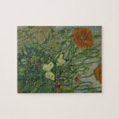 Puzzle Vincent van Gogh - Papillons et Pavots (Horizontal)
