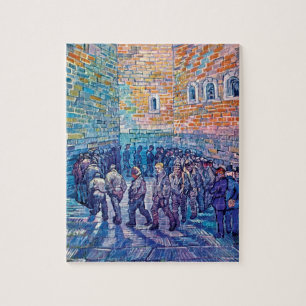 Puzzle Vincent Van Gogh - Prisonniers Marchant Le Tour