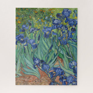 Puzzle Vincent Van Gogh Purple Irises Masterpiece art