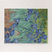 Puzzle Vincent Van Gogh Purple Irises Masterpiece art (Horizontal)