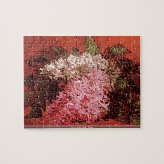 Puzzle Vincent van Gogh - puzzzle de lilas (Horizontal)
