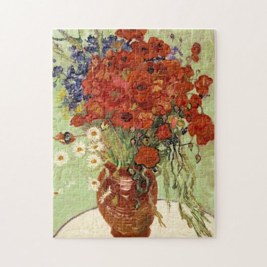 Puzzle Vincent Van Gogh Red Poppies Encore peinture de la (Vertical)