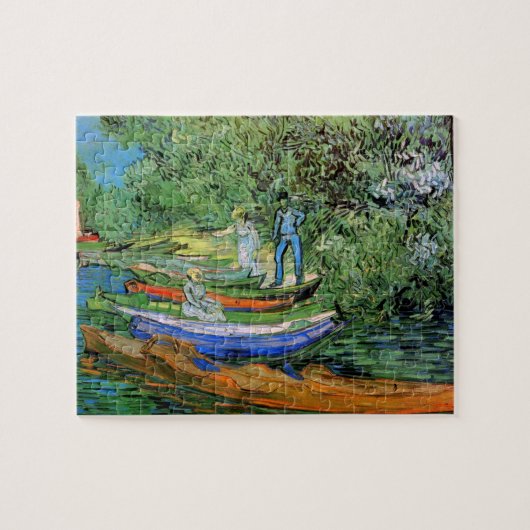 Puzzle Vincent van Gogh - Rive de l'Oise à Auvers (Horizontal)