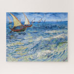 Puzzle Vincent van Gogh - Seascape at Saintes-Maries<br><div class="desc">Seascape at Saintes-Maries - Vincent van Gogh,  Oil on Canvas,  1888</div>
