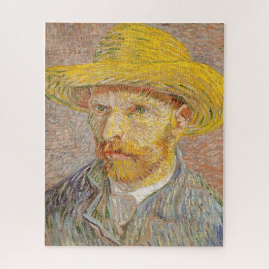 Puzzle Vincent Van Gogh Self Portrait impressionist paint (Vertical)