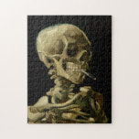 Puzzle Vincent Van Gogh Skeleton avec une cigarette brûla<br><div class="desc">Vincent Van Gogh Skeleton avec une ciglette brûlante Puzzle d'art Vintage.</div>