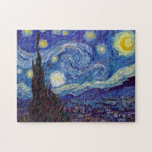 Puzzle VINCENT VAN GOGH - Starry night 1889 (Horizontal)