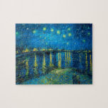 Puzzle Vincent Van Gogh Starry Night Over The Rhone<br><div class="desc">Vincent Van Gogh Starry Night Over The Rhone Jigsaw Puzzle.</div>