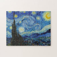 Vincent Van Gogh Starry Nuit Vintage Art