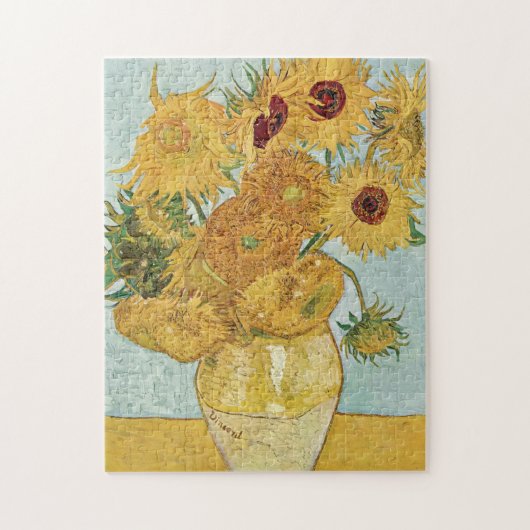 Puzzle Vincent van Gogh Sunflowers (Vertical)