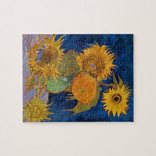 Puzzle Vincent Van Gogh - Sunflowers, 2e version (Horizontal)