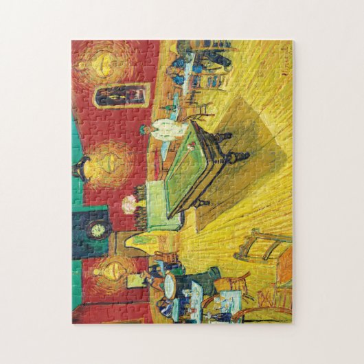 Puzzle Vincent Van Gogh The Night Cafe (Le café de nuit) (Vertical)