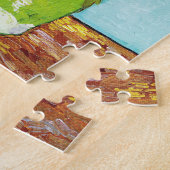 Puzzle Vincent Van Gogh Trois tournesols dans un vase (Côté)