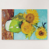 Puzzle Vincent Van Gogh Trois tournesols dans un vase (Horizontal)