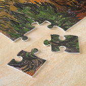 Puzzle Vincent van Gogh - Vallée avec Plowman (Côté)