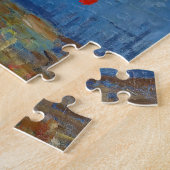 Puzzle Vincent van Gogh - Vase avec des Bleuets & Coqueli (Côté)