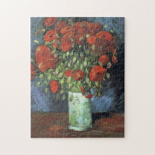 Puzzle Vincent Van Gogh - Vase avec les "Red Poppies" (Vertical)
