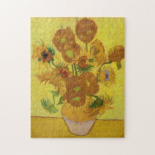 Puzzle Vincent van Gogh - Vase avec quinze tournesols (Vertical)