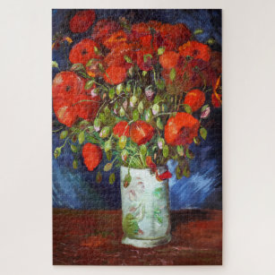 Puzzle Vincent Van Gogh Vase avec Red Poppies Art