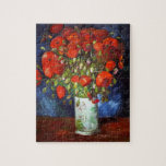 Puzzle Vincent Van Gogh Vase avec Red Poppies Art<br><div class="desc">Vincent Van Gogh Vase avec Red Poppies Fine Art Jigsaw Puzzle</div>