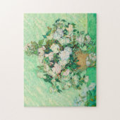 Puzzle Vincent Van Gogh Vase avec roses roses roses roses (Vertical)