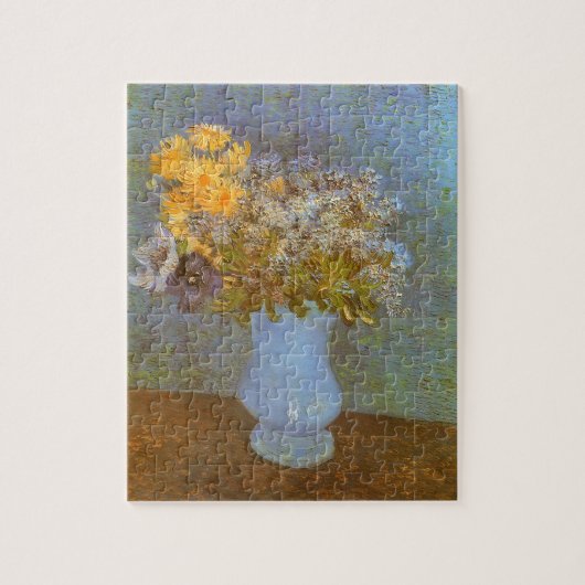 Puzzle Vincent van Gogh Vase de Lilacs, Daisées, Anémones (Vertical)