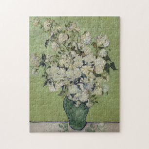 Puzzle Vincent Van Gogh, Vase de Roses, Roses dans le Vas