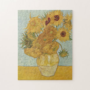 Puzzle Vincent van Gogh Vase de vie morte avec des tourne