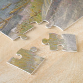 Puzzle Vincent van Gogh - Vue d'une rivière avec des bate (Côté)