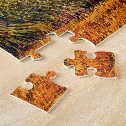 Puzzle Vincent Van Gogh - Wheat Field With A Lark (Côté)