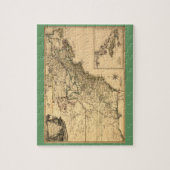 Puzzle Vintage 1777 American Disparitions by Phelippeaux (Vertical)