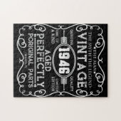 Puzzle Vintage 1946 Man Myth Legend 75th Birthday (Horizontal)