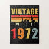 Puzzle Vintage 1972 Fait En 1972 (Vertical)