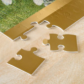 Puzzle Vintage 2 Poulets Et Oeufs Pâques (Côté)